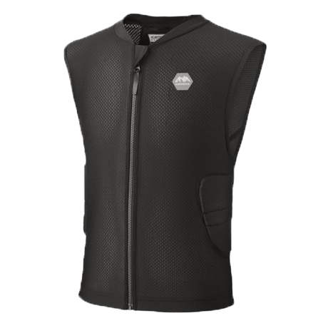 Жилет с защитой спины мужской IceTools Evo Vest black-white F18