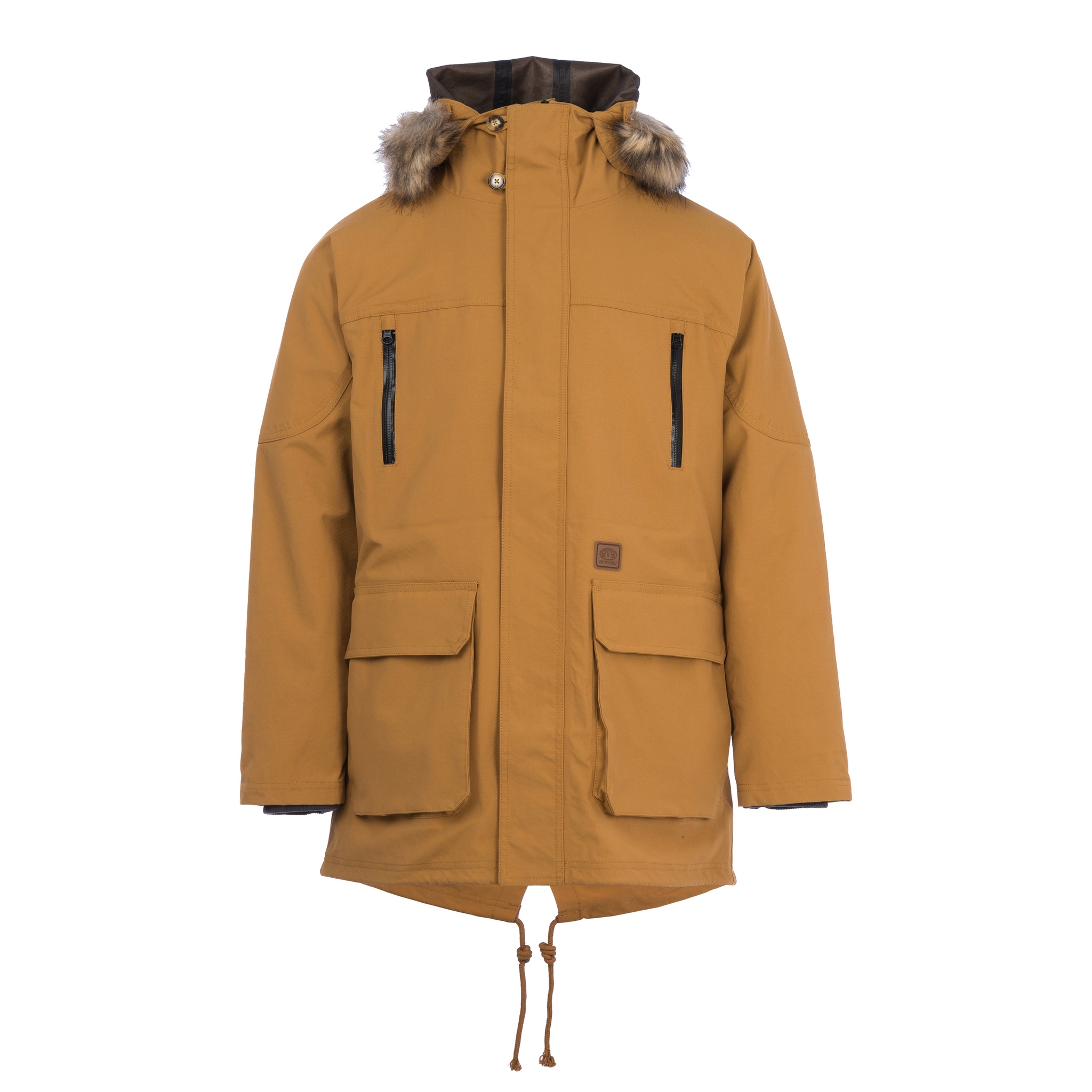 Куртка с капюшоном Animal мужская ODYSSEY DIJON BROWN (L58)