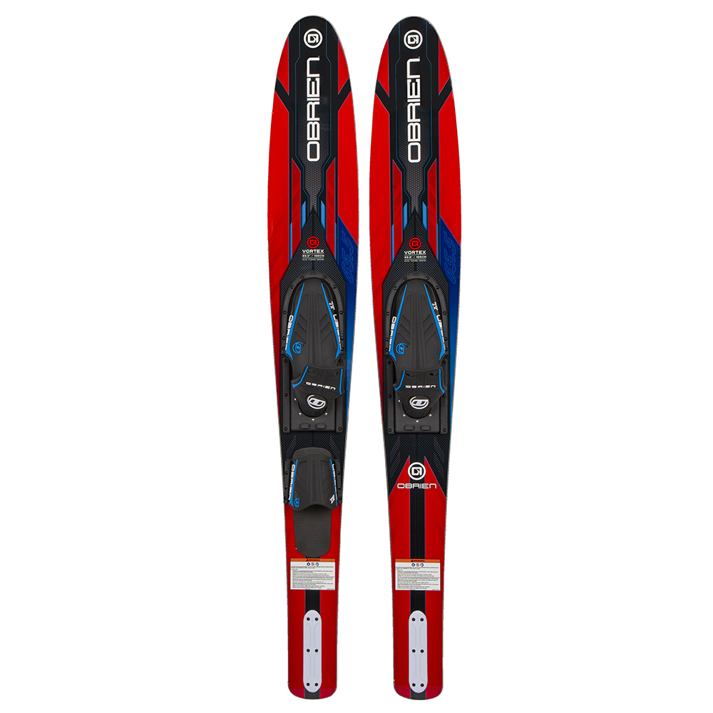 Лыжи парные прогулочные OBrien VORTEX 65,5 W-X7 & RT RED S22