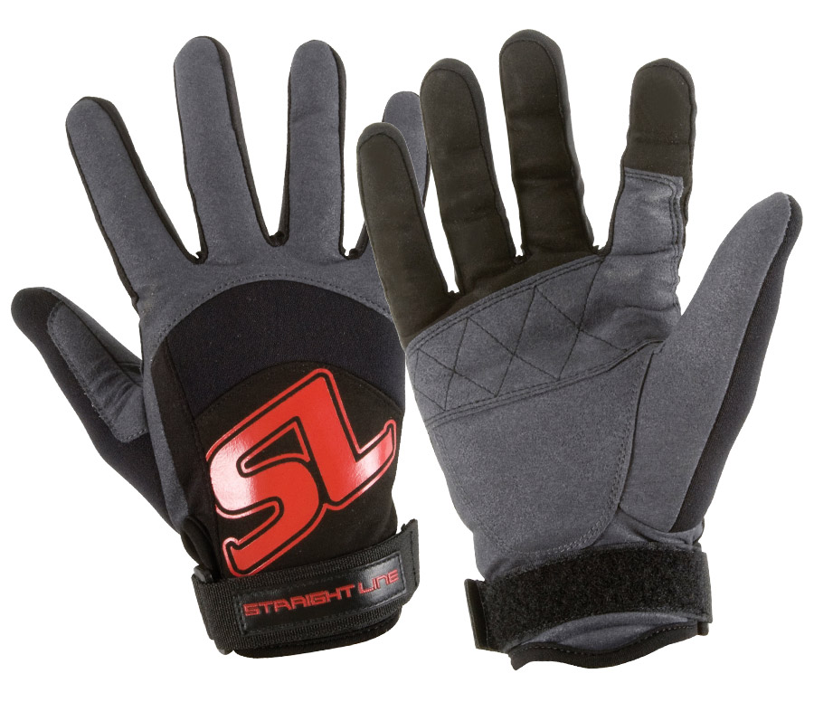 Перчатки Straight Line Performance Glove Black-Grey-Red (BGR)