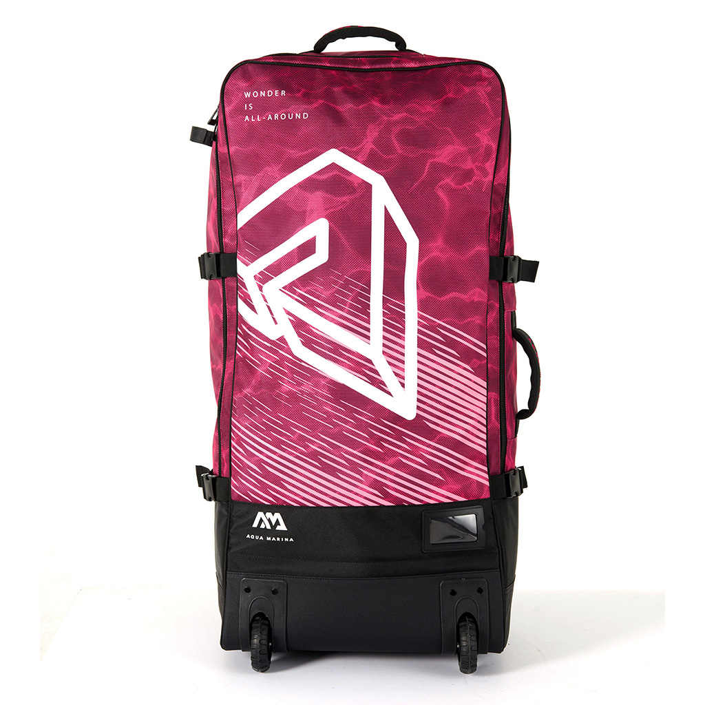 Сумка-рюкзак на колёсах AQUA MARINA Premium Luggage Bag 90L Raspberry S22